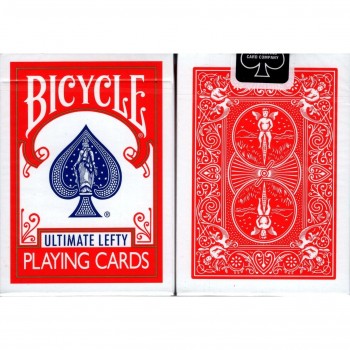 Bicycle Ultimate Lefty kortos kairiarankiams (raudonos sp.)